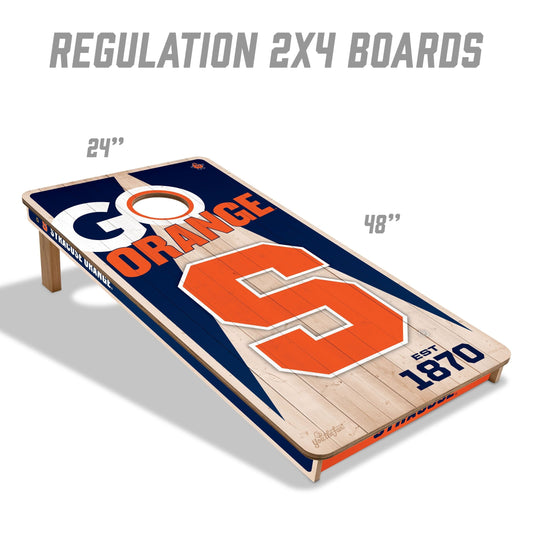 Syracuse Orange 2x4 Pro Cornhole Boards