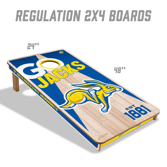 South Dakota State Jackrabbits 2x4 Pro Cornhole Boards