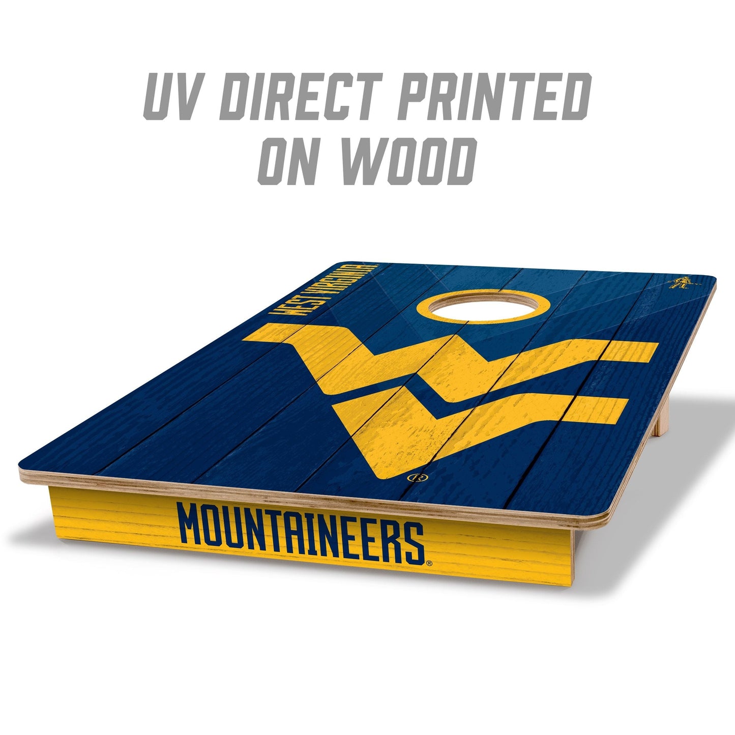West Virginia Mountaineers 2x3 Tailgate Cornhole Boards