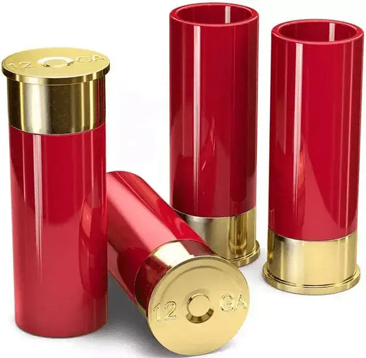 12 Gauge Shot Glasses, 4 Pack