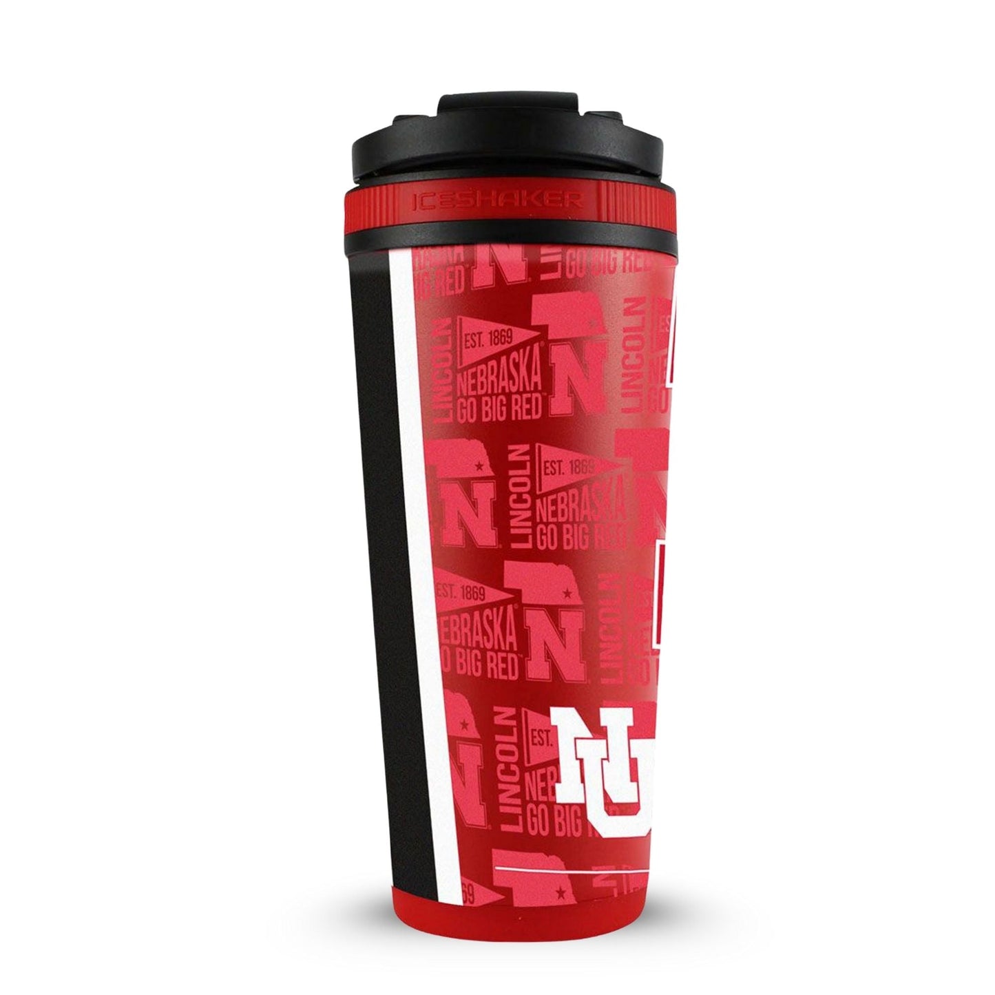 Officially Licensed University of Nebraska 26oz Ice Shaker