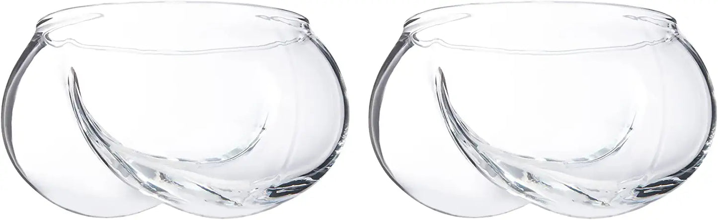 Deez Nuts Drinking Wine & Whiskey Glasses - 2 Set