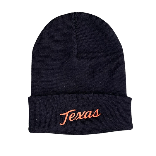 Texas Longhorns Texas Script Beanie