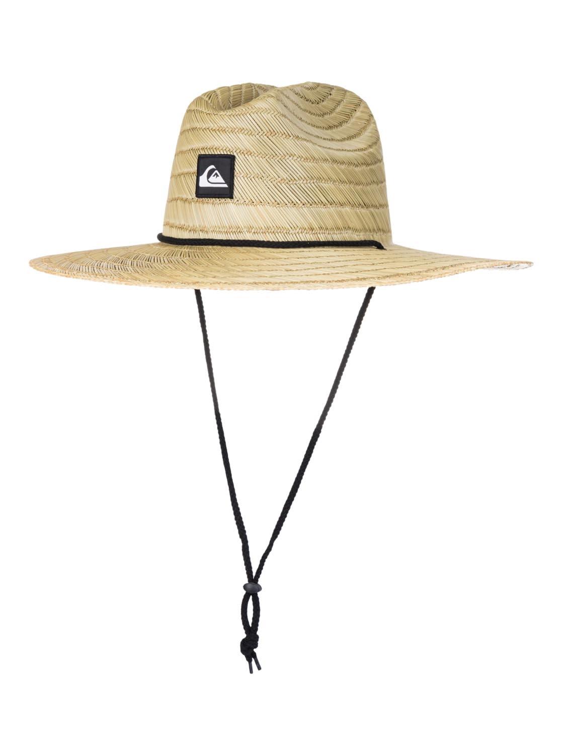 Quiksilver mens Pierside Straw Lifeguard Beach Straw Sun Hat