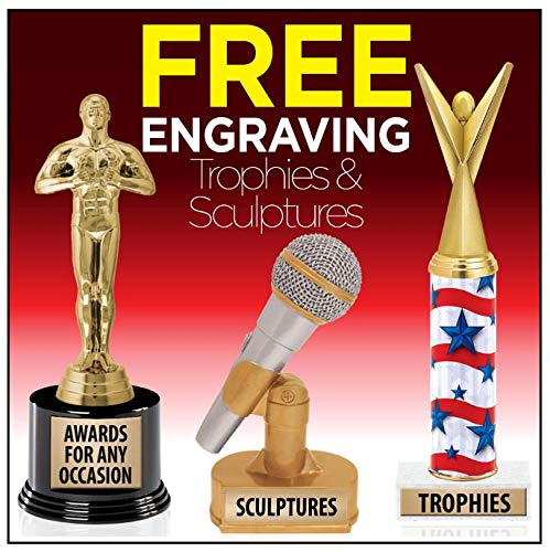 Crown Awards Gold Cup Trophies with Custom Engraving