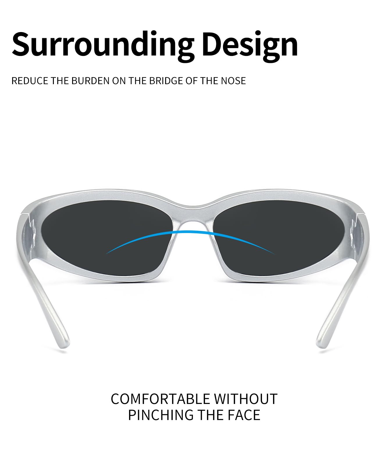 Y2K 3Pack Polarized sunglasses Men's sunglasses Women's sunglasses