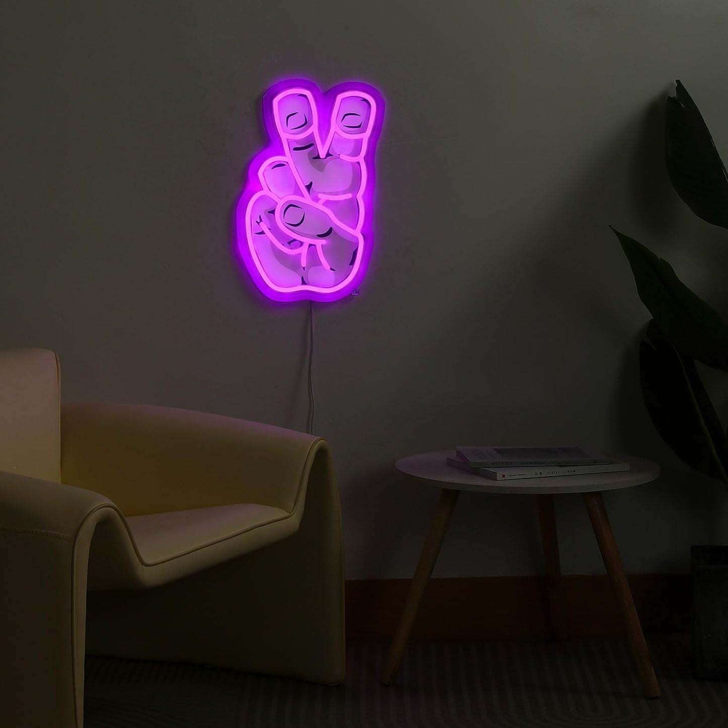 Officially Licensed TCU Horned Frogs Hand Logo LED Neon Sign