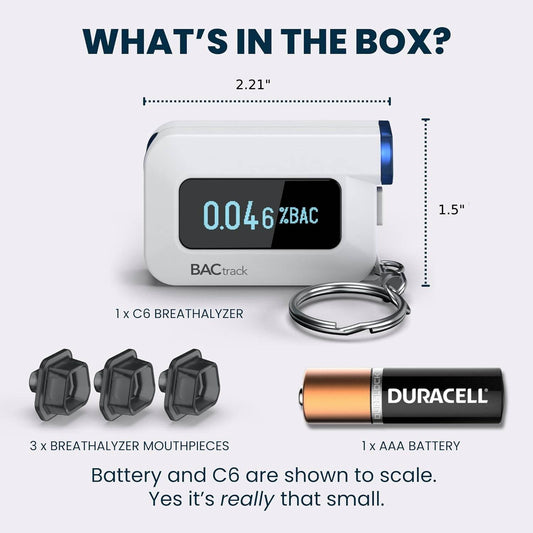BACtrack C6 Keychain Breathalyzer