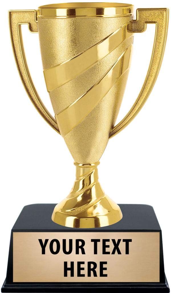 Crown Awards Gold Cup Trophies with Custom Engraving