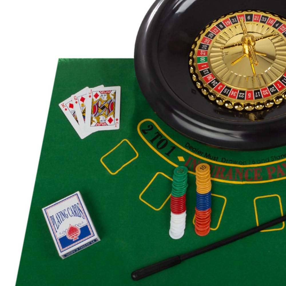 Roulette Wheel Set – 16-Inch