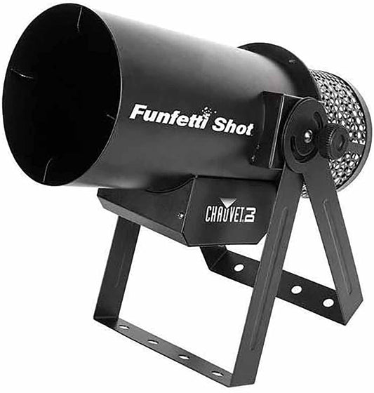 CHAUVET DJ FunFetti Shot Professional Confetti Launcher w/Wireless Remote