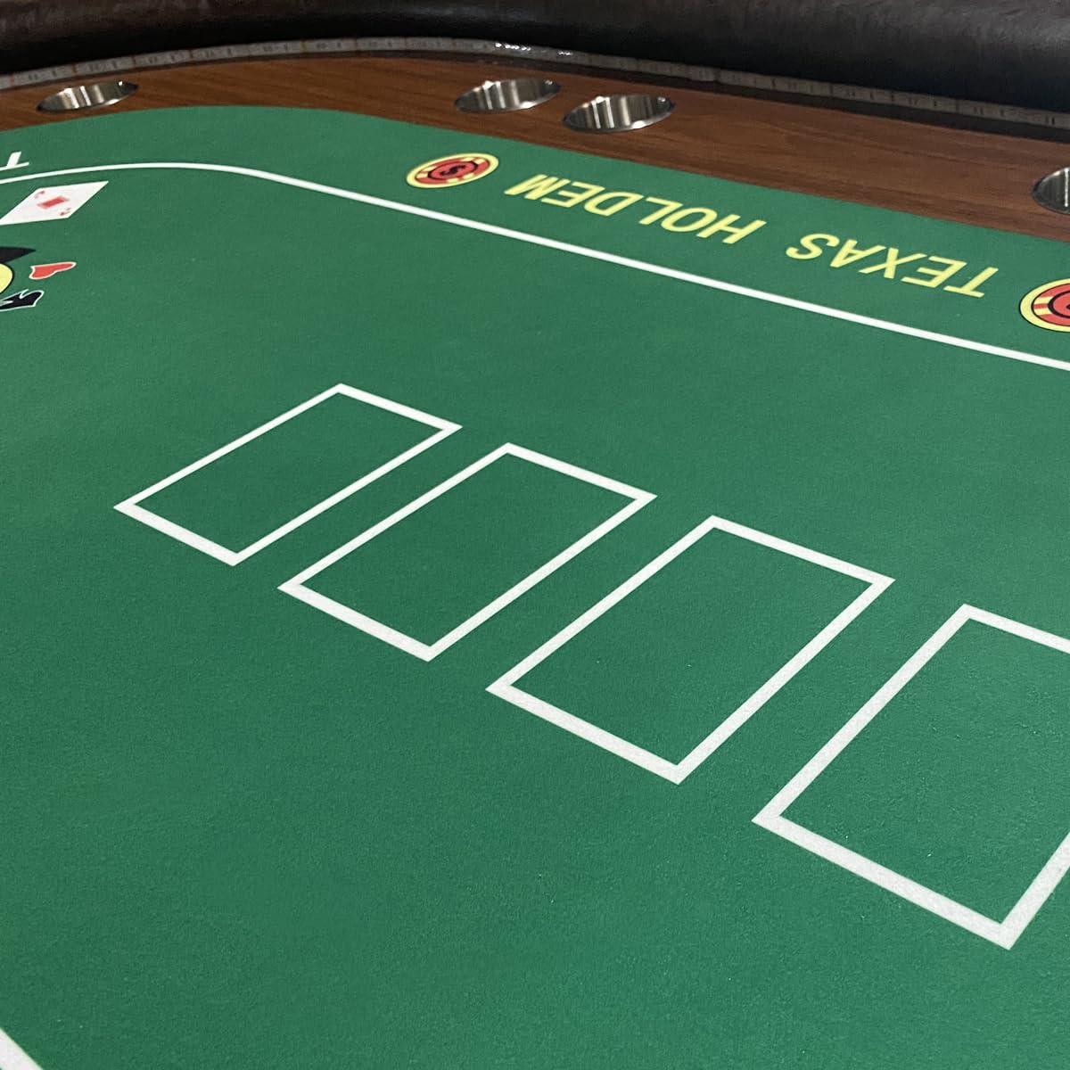 Poker Table 96 inches with Dimmable LED for 10