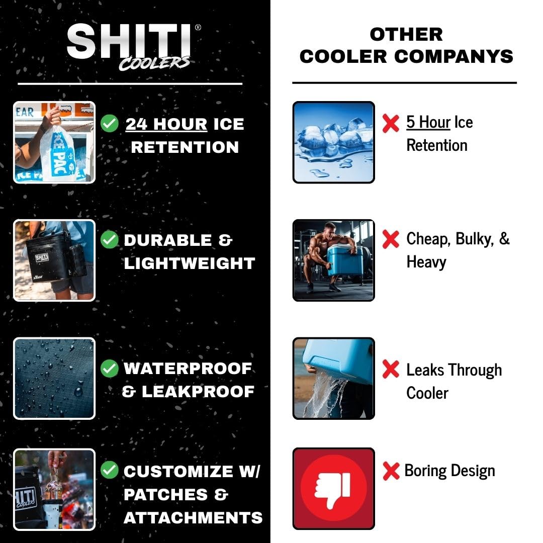 SHITI Cooler The Patriot 12 can Cooler