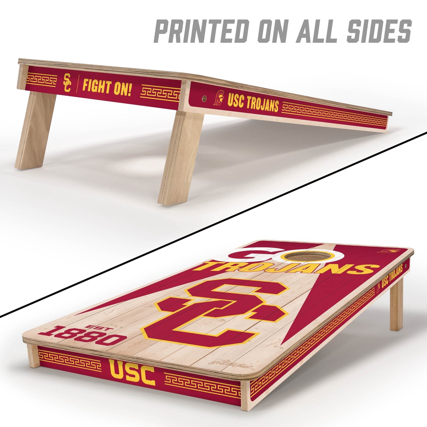 USC Trojans 2x4 Pro Cornhole Boards