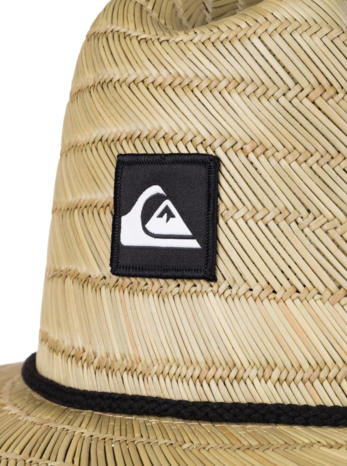 Quiksilver mens Pierside Straw Lifeguard Beach Straw Sun Hat
