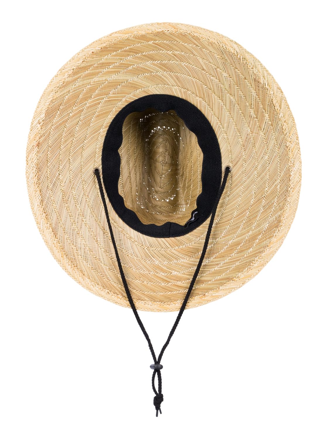 Quiksilver mens Pierside Straw Lifeguard Beach Straw Sun Hat