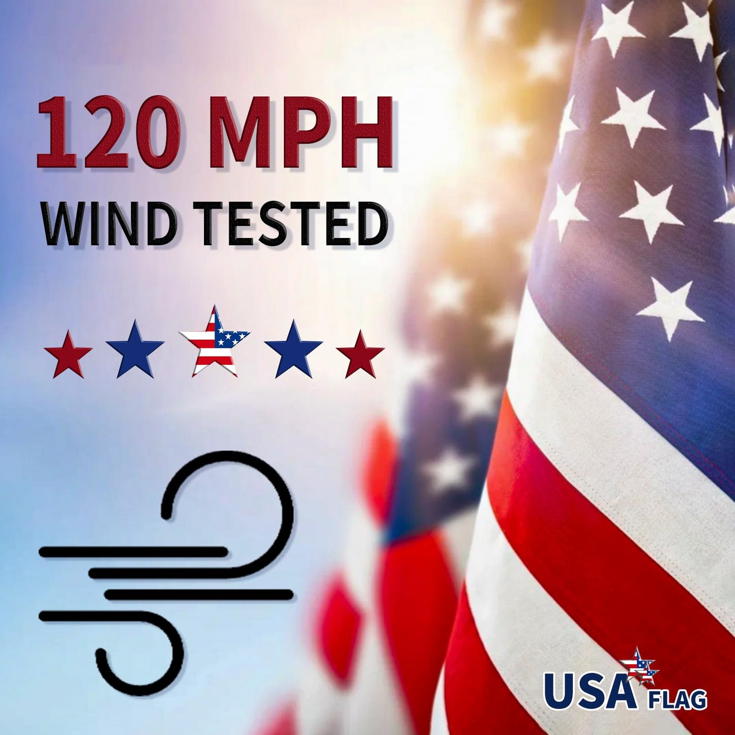 25FT Telescoping Heavy Duty Flag Pole, Extra Thick