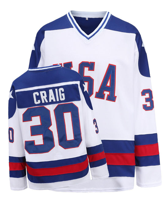 Hockey Jersey of USA 1980 Olympic Team Jerseys