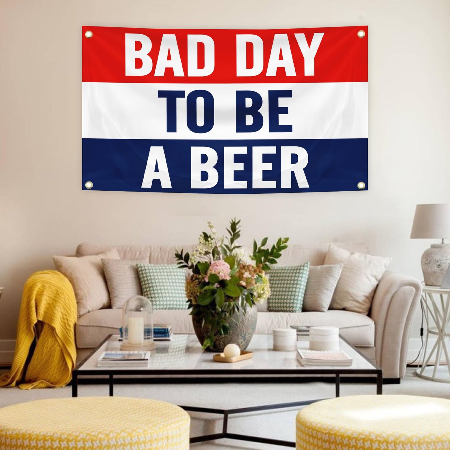 Bad Day To Be A Beer Flag Banner 3x5
