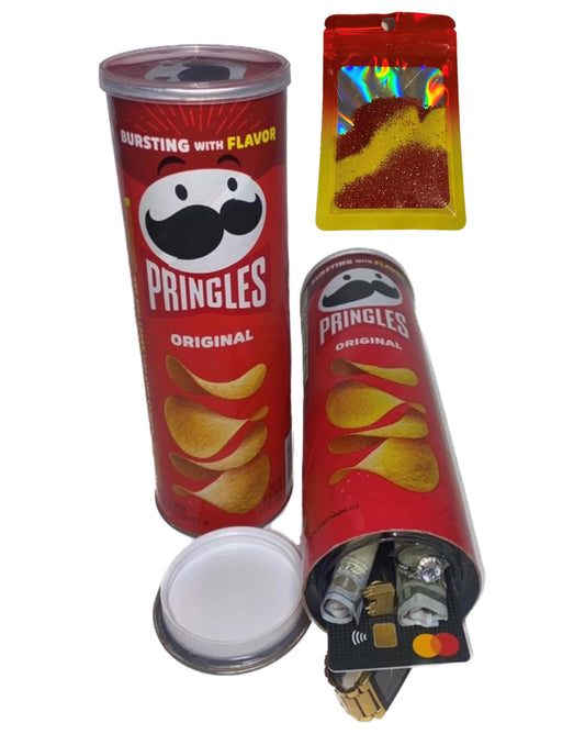 Potato Chip Can Safe Stash
