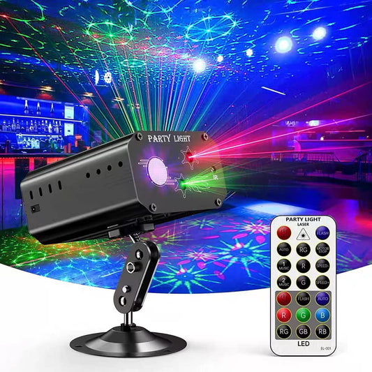 Party Lights Dj Disco Lights, Strobe Stage Light Sound projector