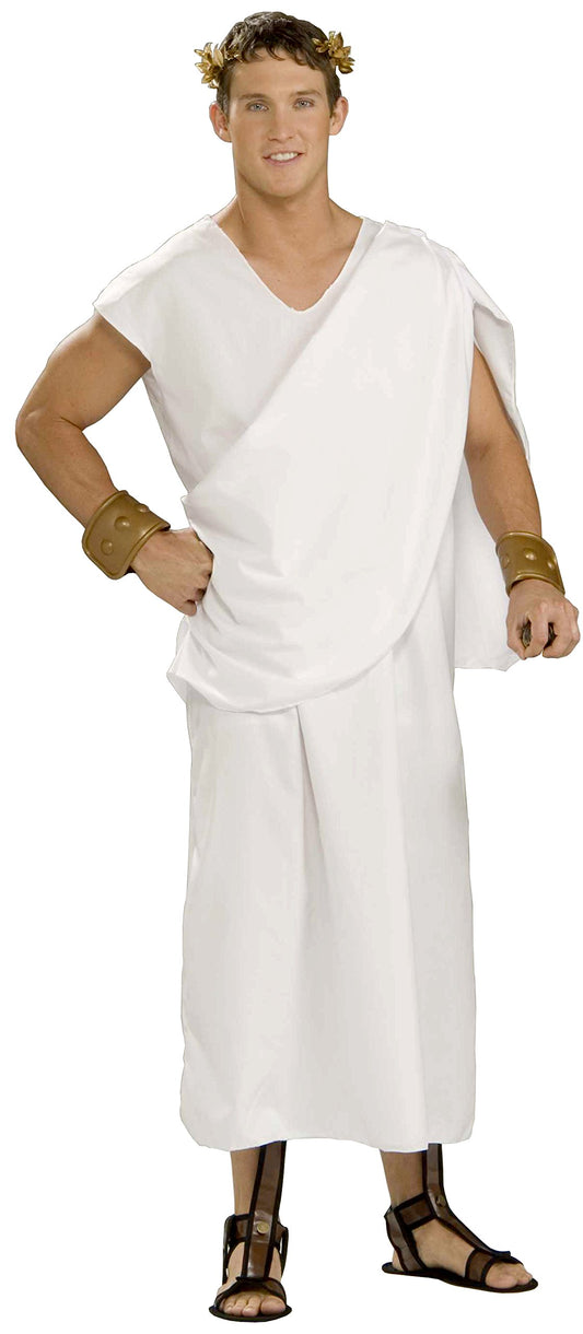 Rubies Grecian Toga Costume for Adults, Unisex Standard