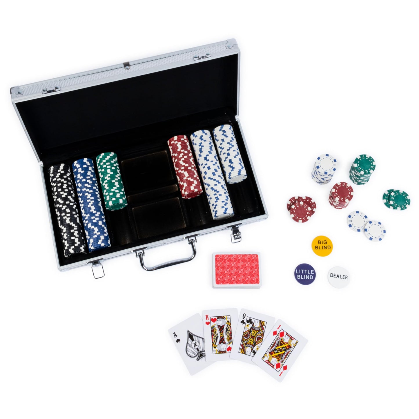 Spin Master Games, Cardinal Classics, 300-Piece Poker Set