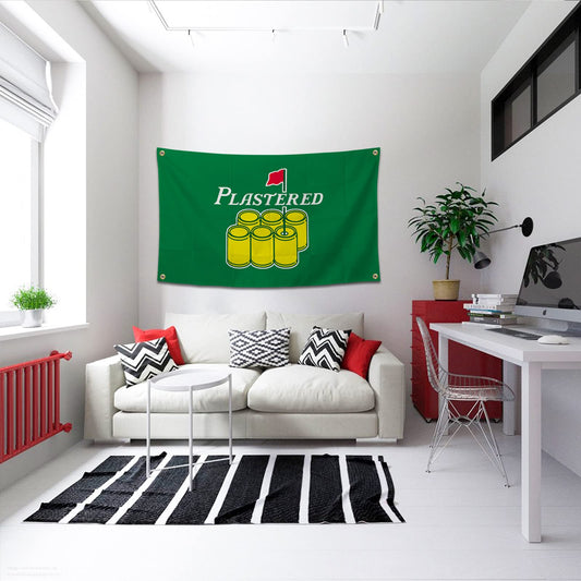 Plastered Flag 3x5 Feet