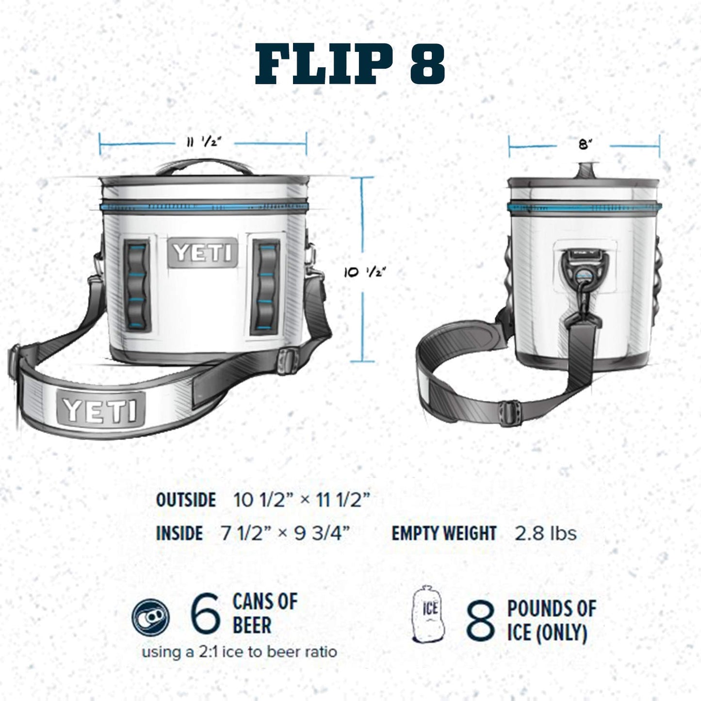 YETI Hopper Flip 8 Portable Cooler