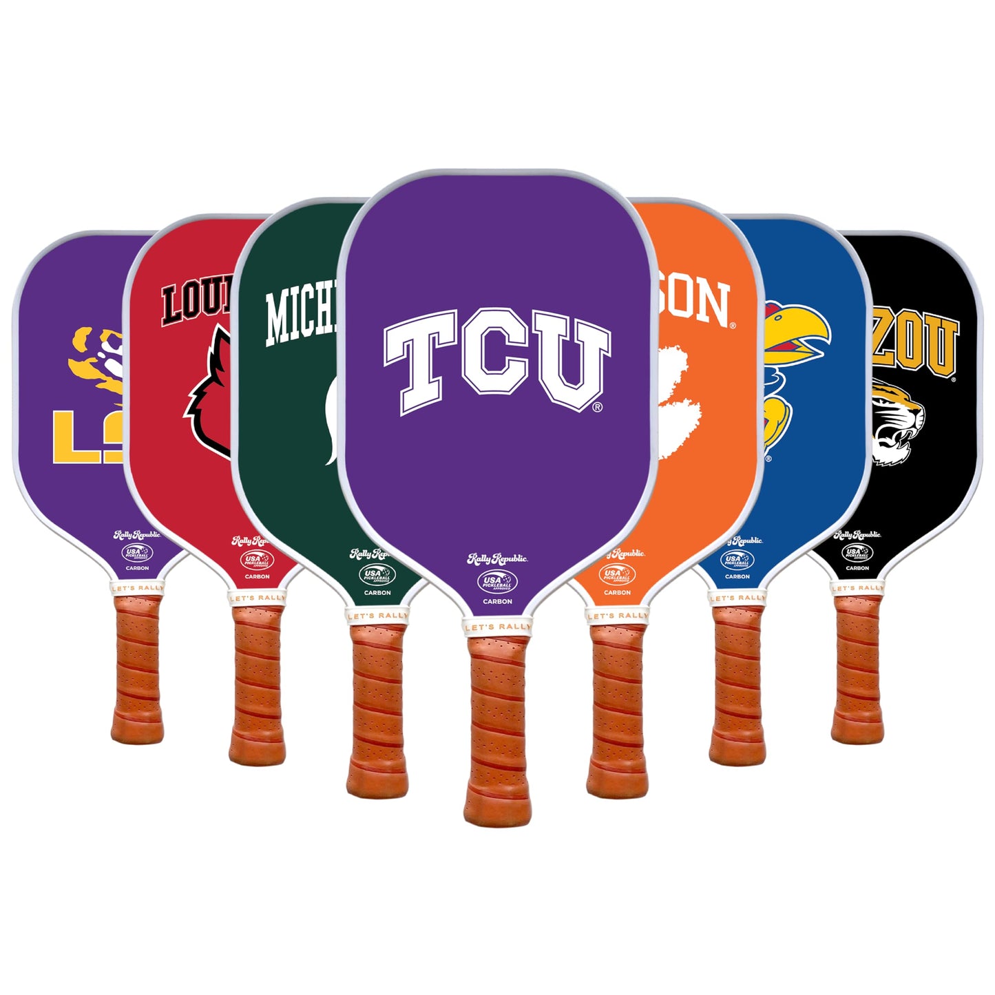 Rally Republic Officially Licensed Collegiate Pickleball Paddle TCU