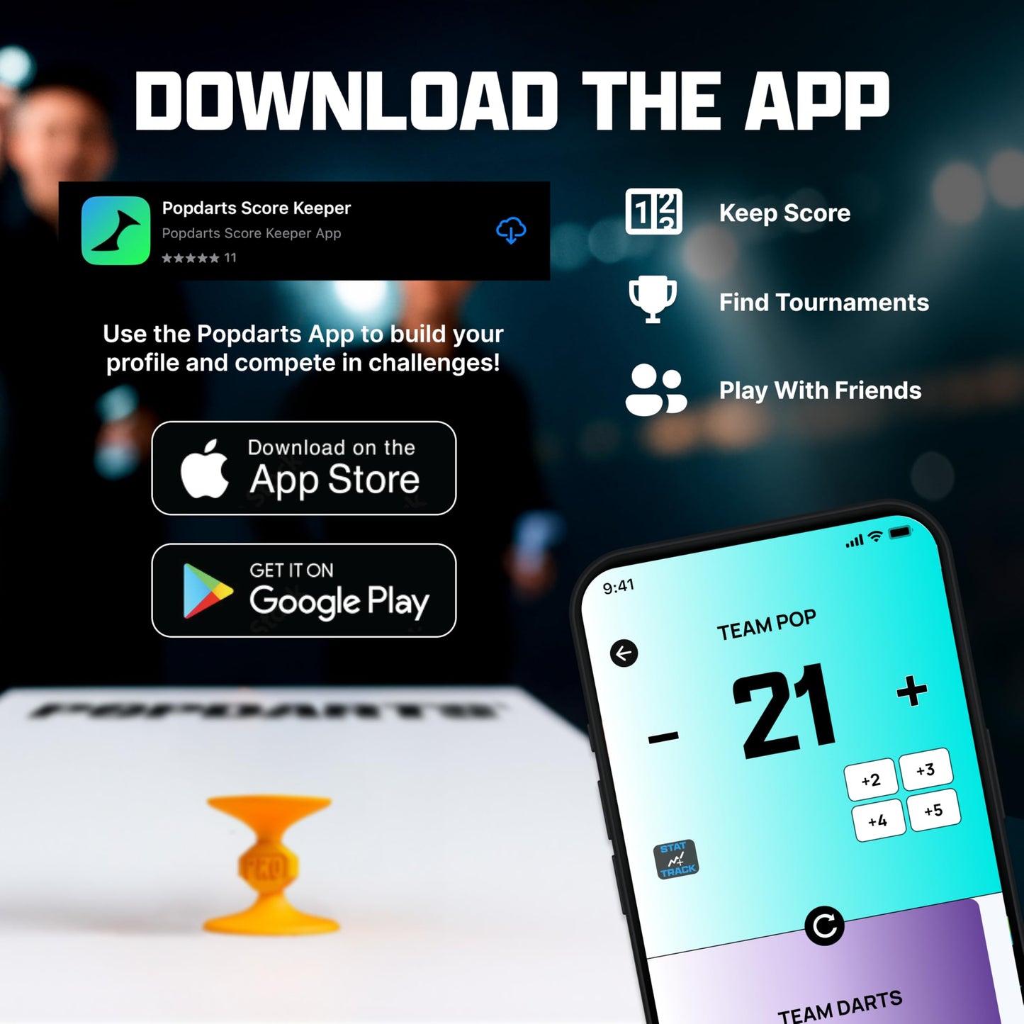 Popdarts USA Themed PRO Pack Game Set