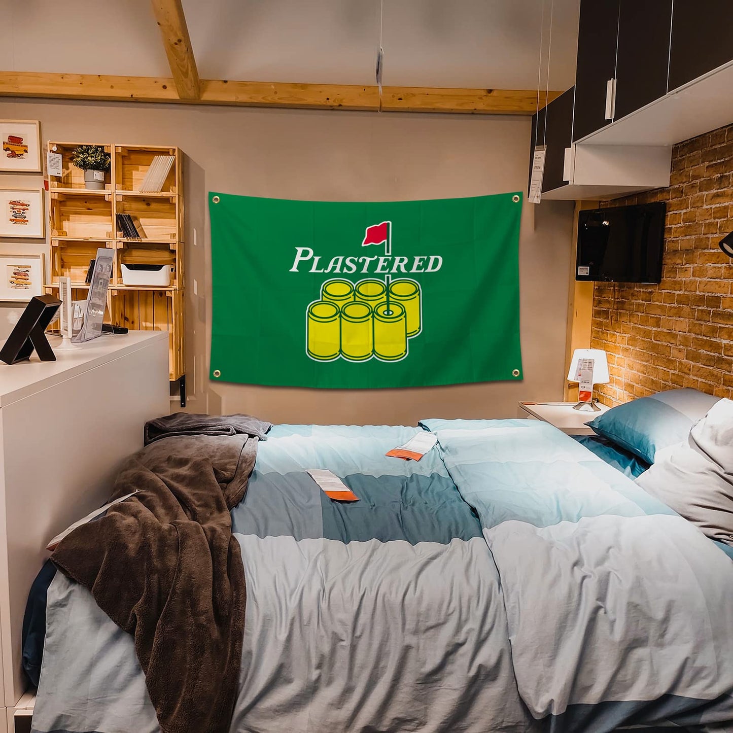 Plastered Flag 3x5 Feet