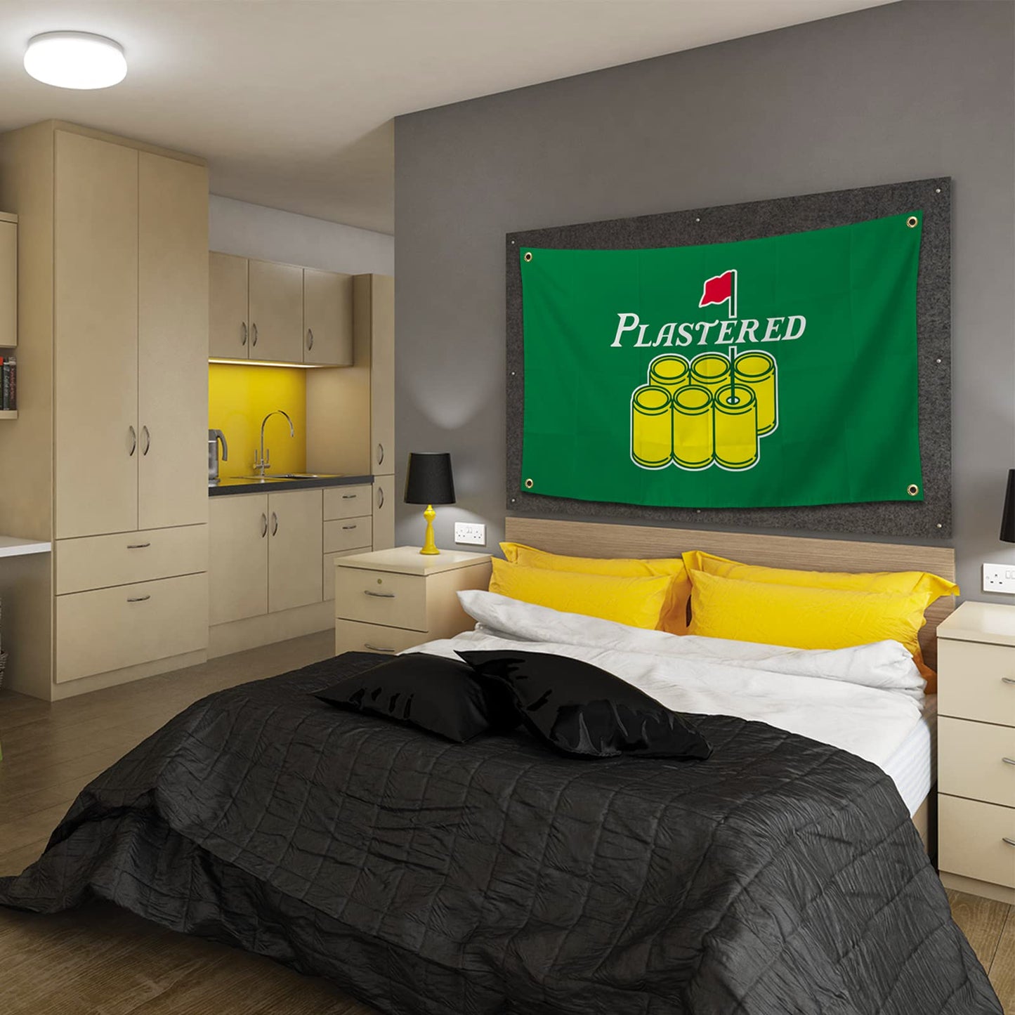 Plastered Flag 3x5 Feet