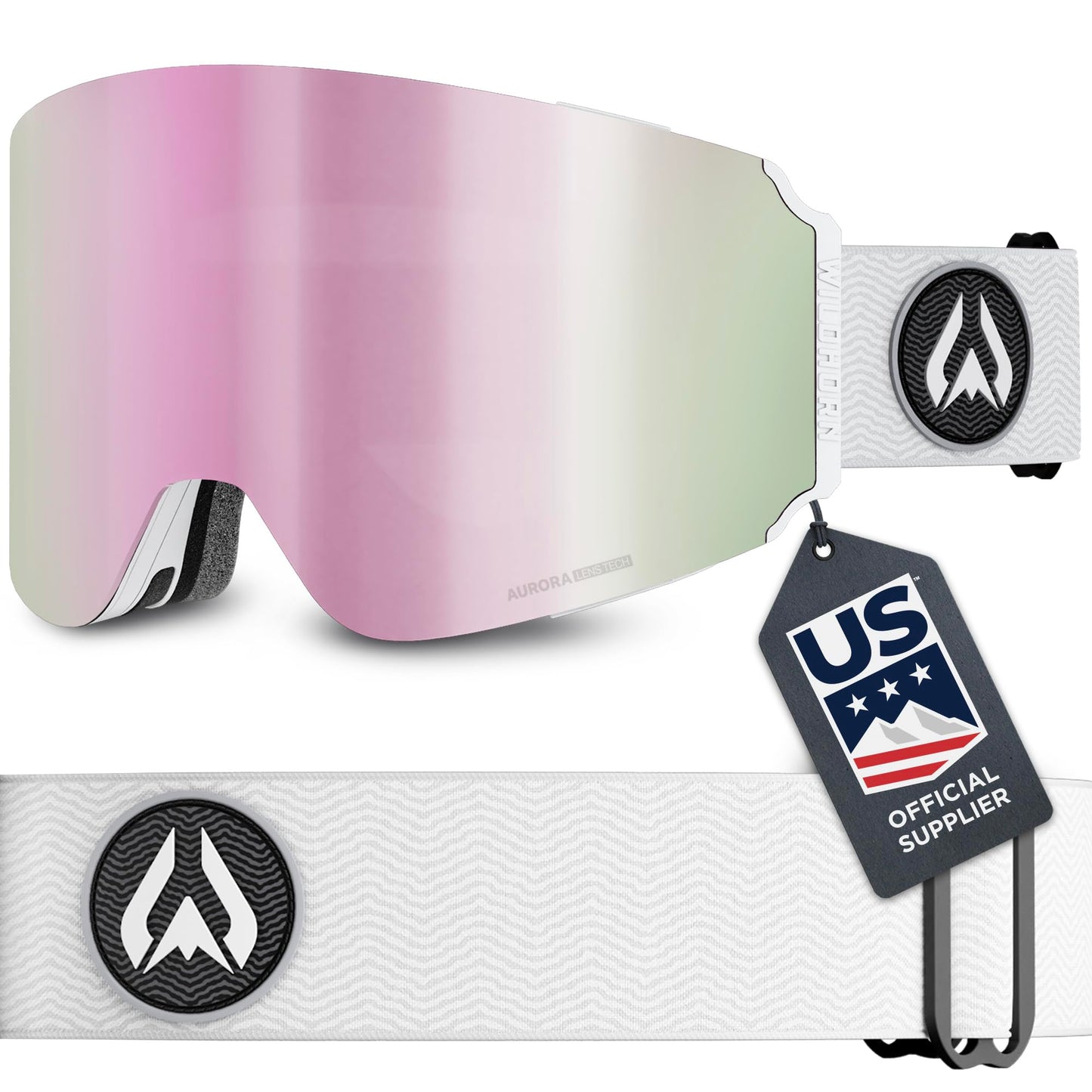 Wildhorn Roca Pro Ski Goggles Men Women, Ultra wide