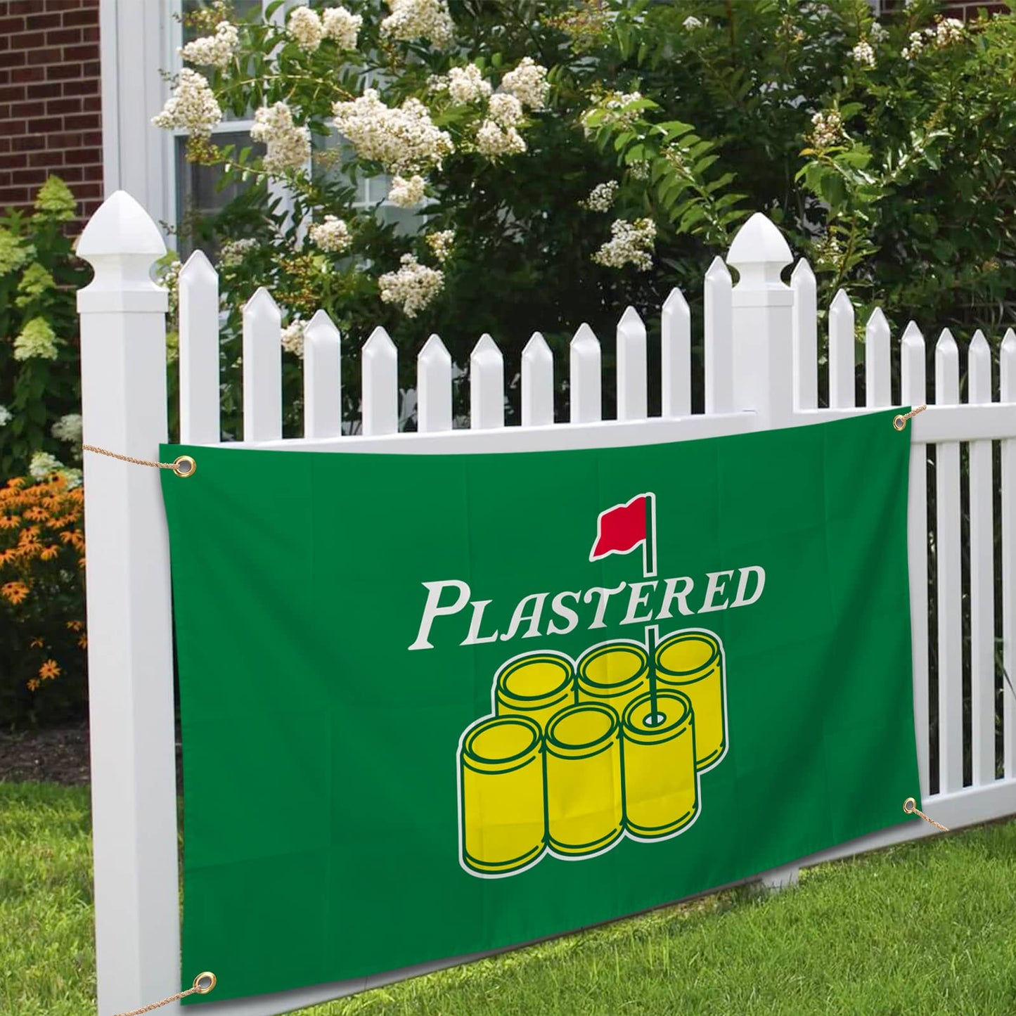 Plastered Flag 3x5 Feet