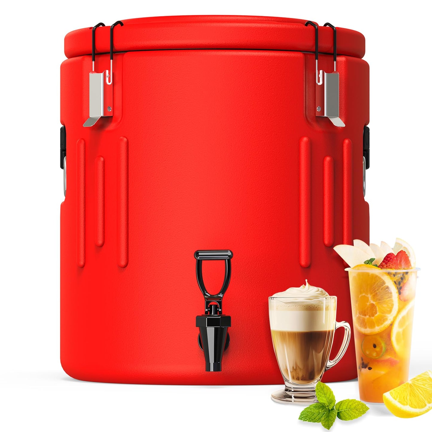 Insulated Beverage Dispenser 5 Gallon, Hot Drink Dispenser