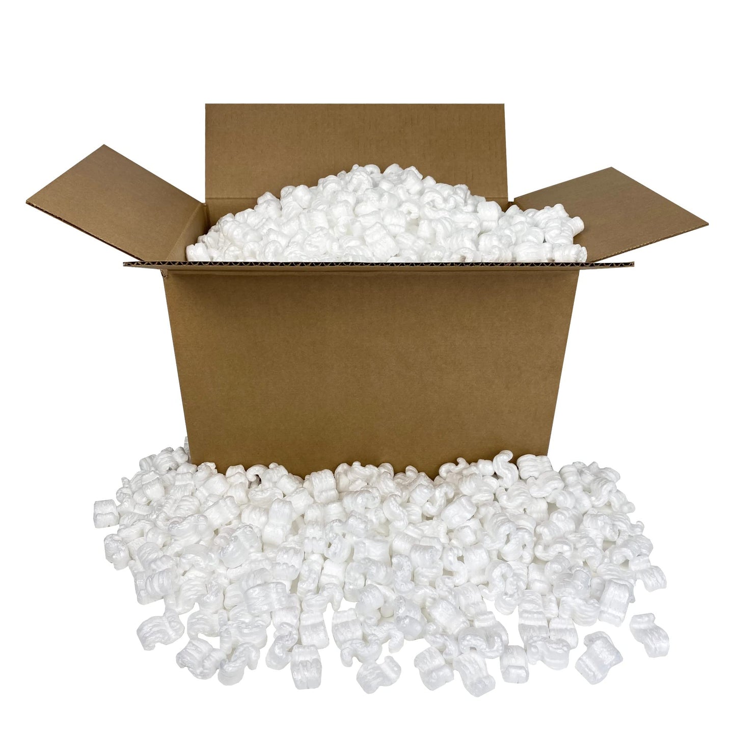 UBMOVE Moving Packing Peanuts 3.5 cu. ft. S-Shaped Popcorn