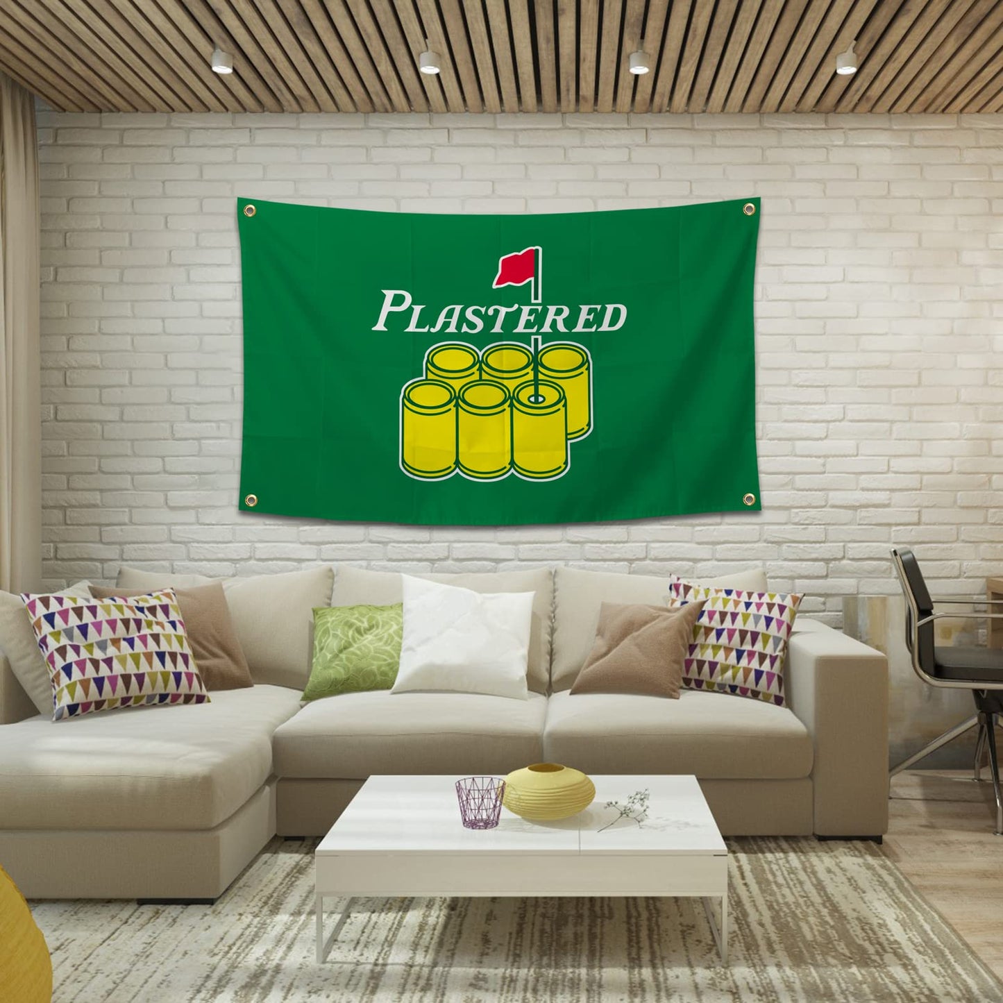 Plastered Flag 3x5 Feet