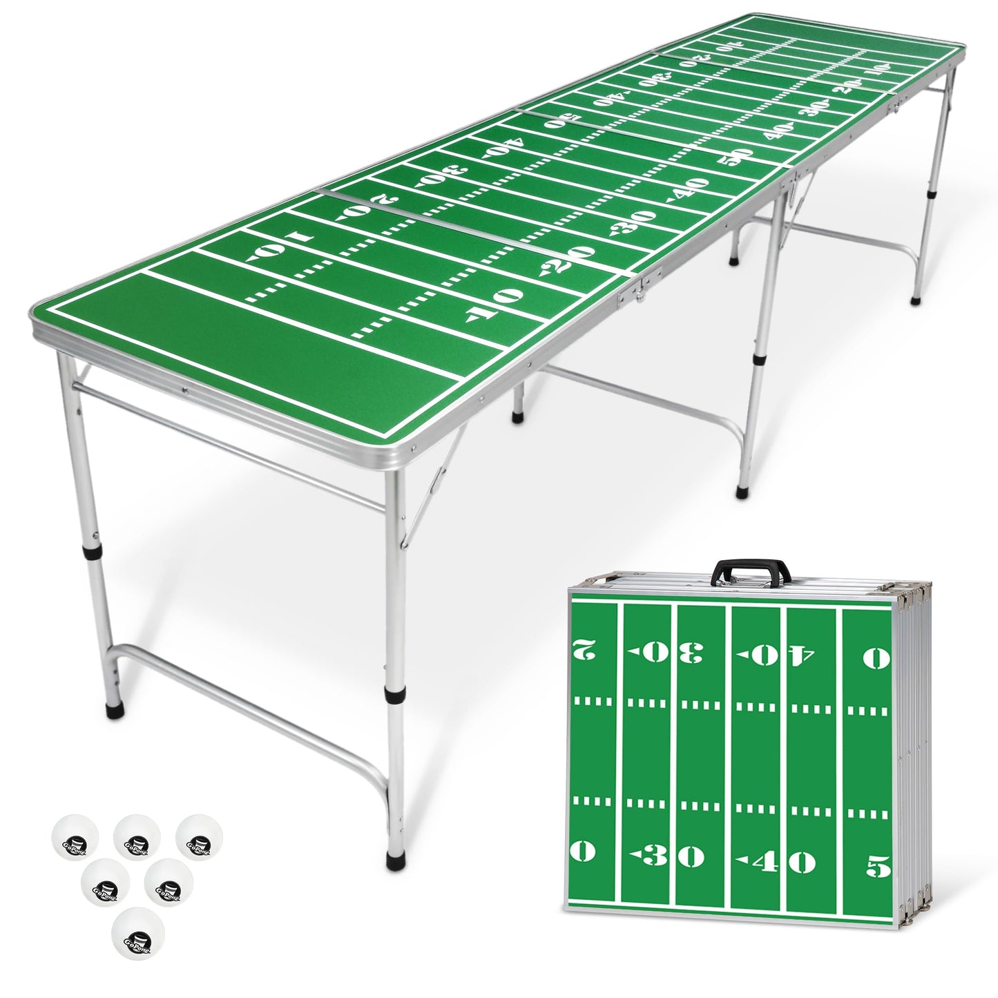 GoPong 8 Foot Portable Beer Pong / Tailgate Tables