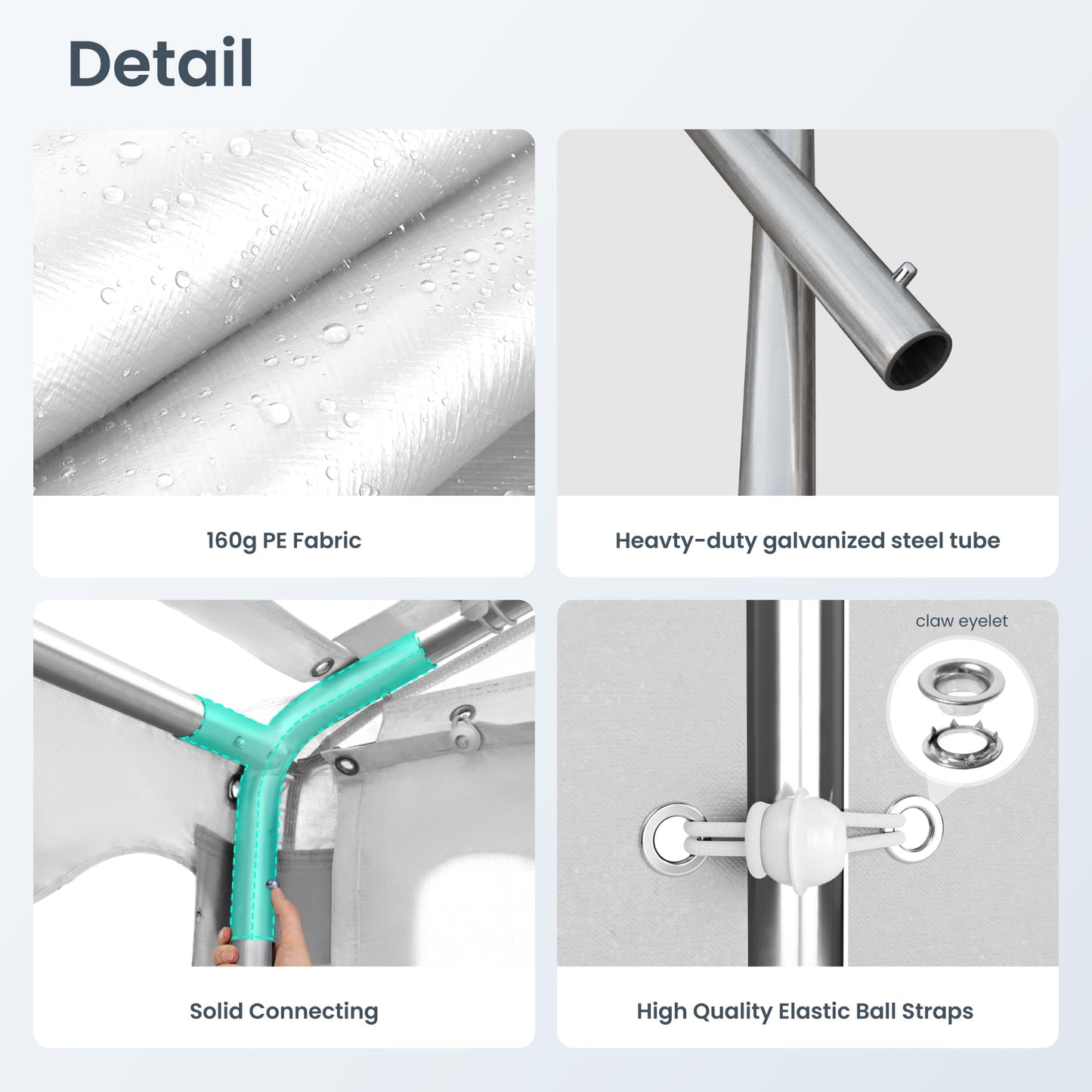 32'x16' Outdoor Heavy Duty Party Tent Large