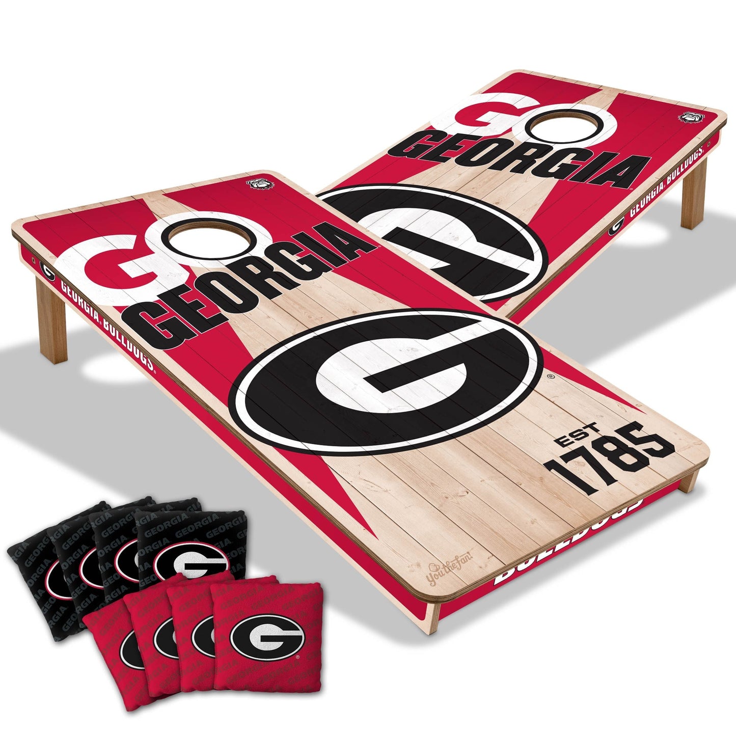 Georgia Bulldogs 2x4 Pro Cornhole Boards
