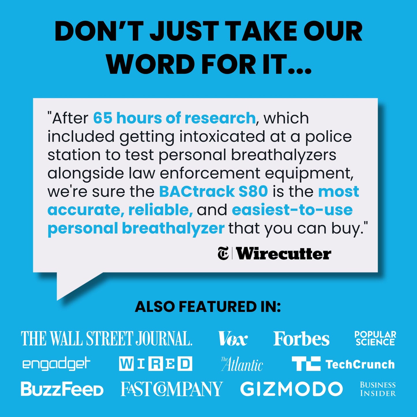 BACtrack S80 Breathalyzer