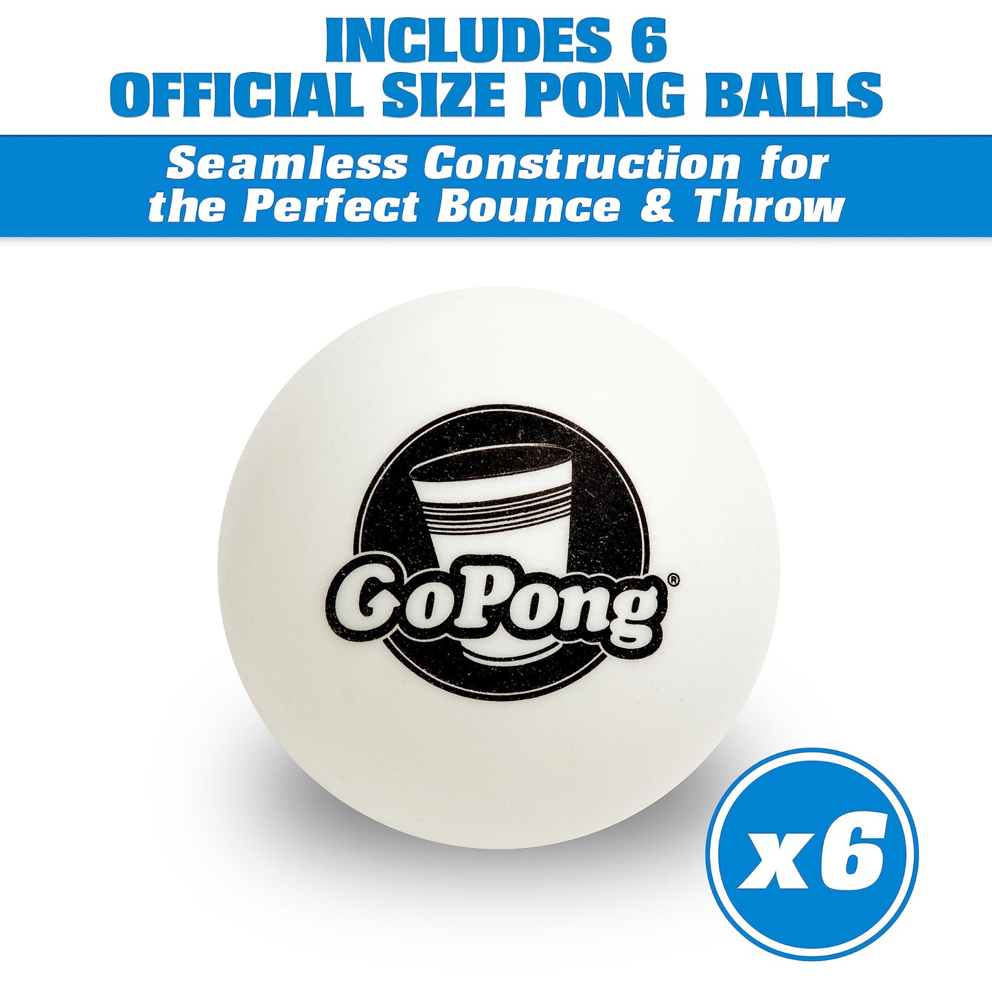GoPong 8 Foot Portable Beer Pong / Tailgate Tables