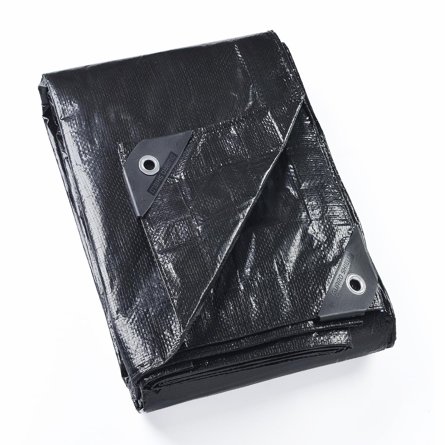 GUARD SHIELD Black Tarp 10x20 Feet Waterproof Tarps Lightweight