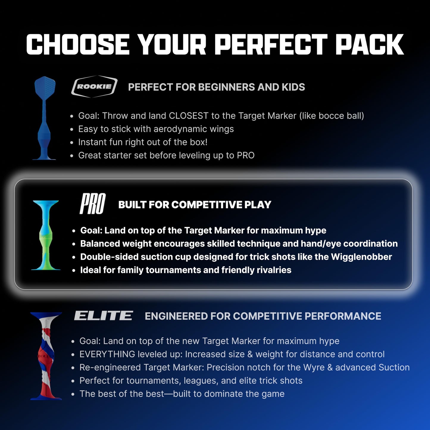 Popdarts USA Themed PRO Pack Game Set