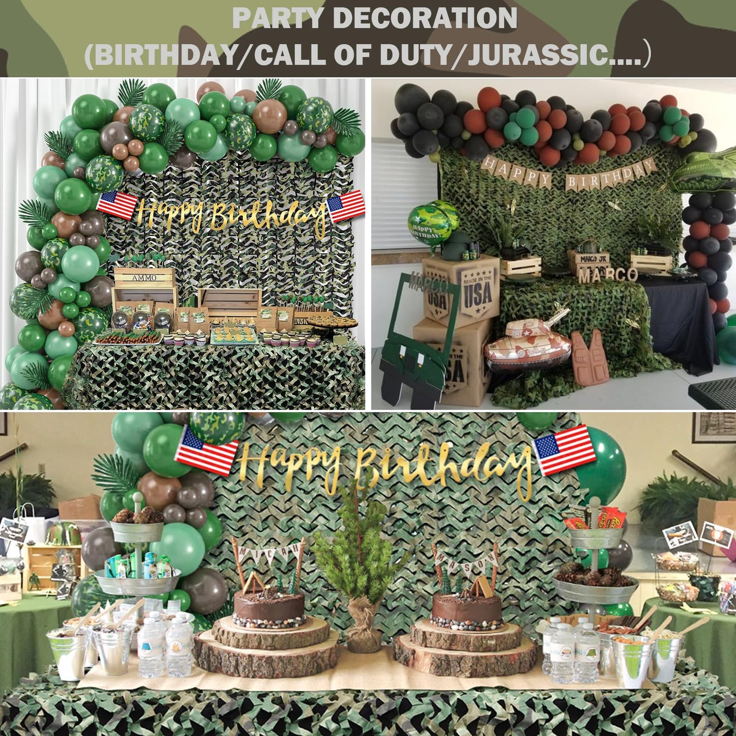 Yeacool Camo Netting Camouflage Netting Camo Blind Army Net