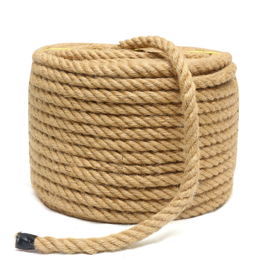 Jute Rope 1/2 Inch 200 Feet Hemp Rope