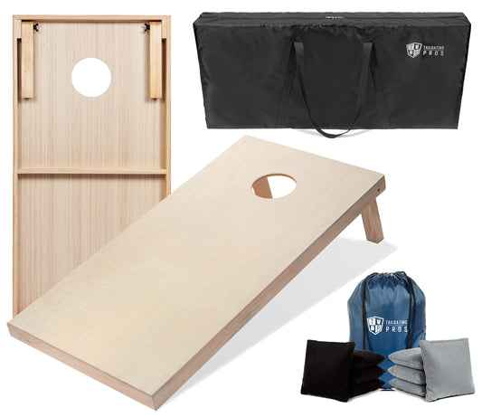 Tailgating Pros 4'x2' Cornhole Boards w/Carrying Case & Set