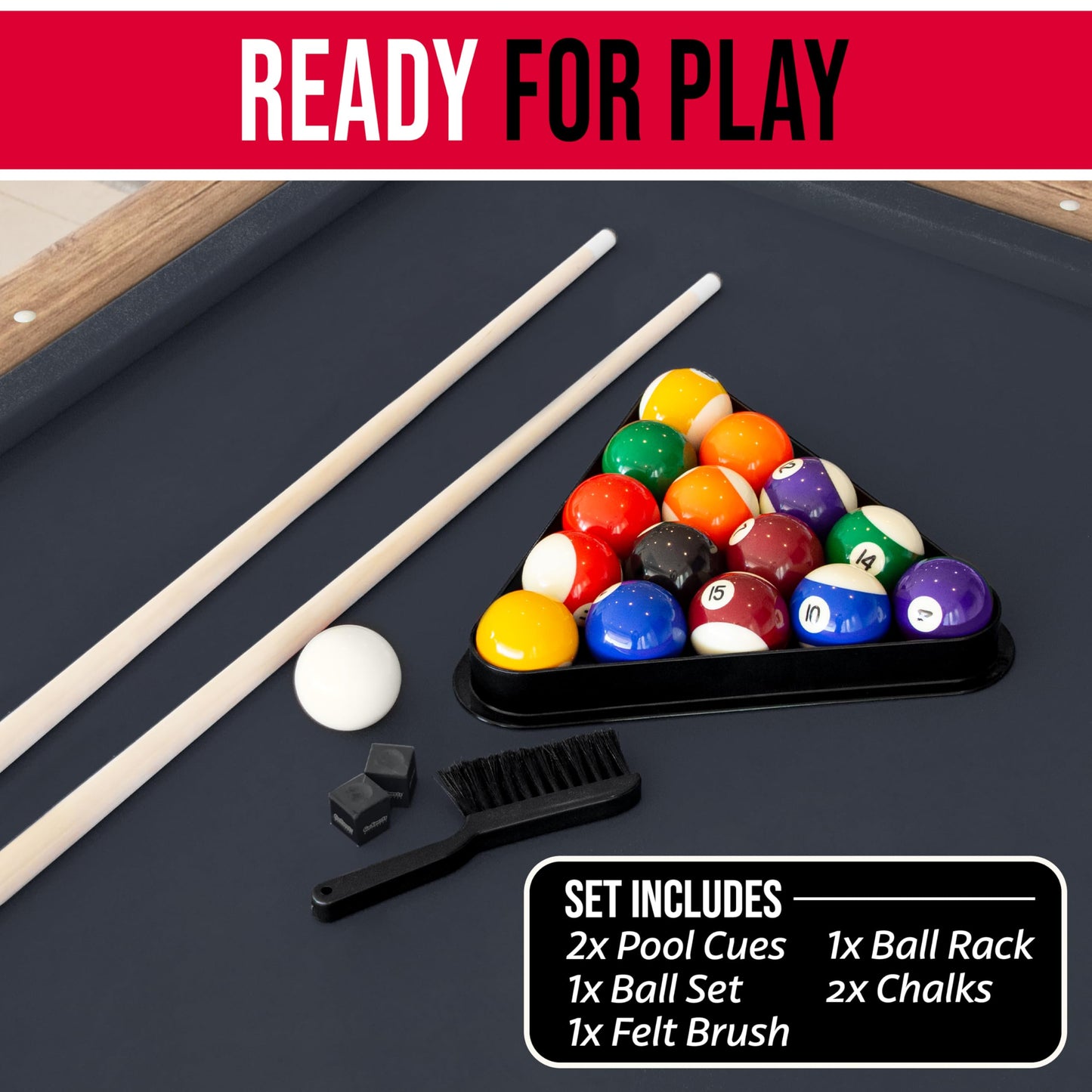 GoSports 7 ft Portable Pool Table