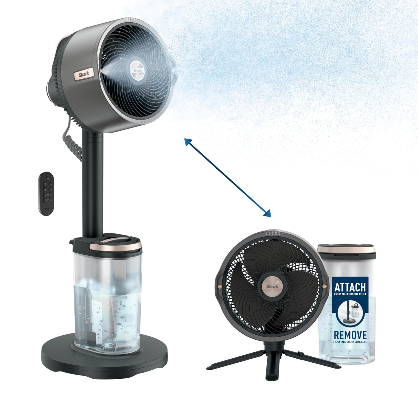 Shark FlexBreeze Pro Mist Fan